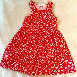 H&M girls floral dress 3-4